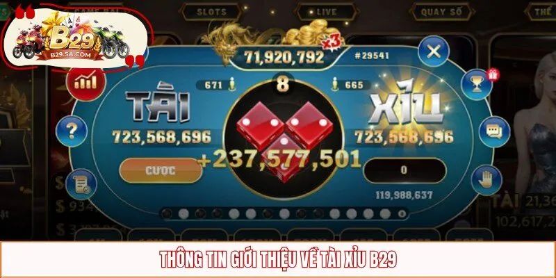 Thông tin giới thiệu về tài xỉu B29